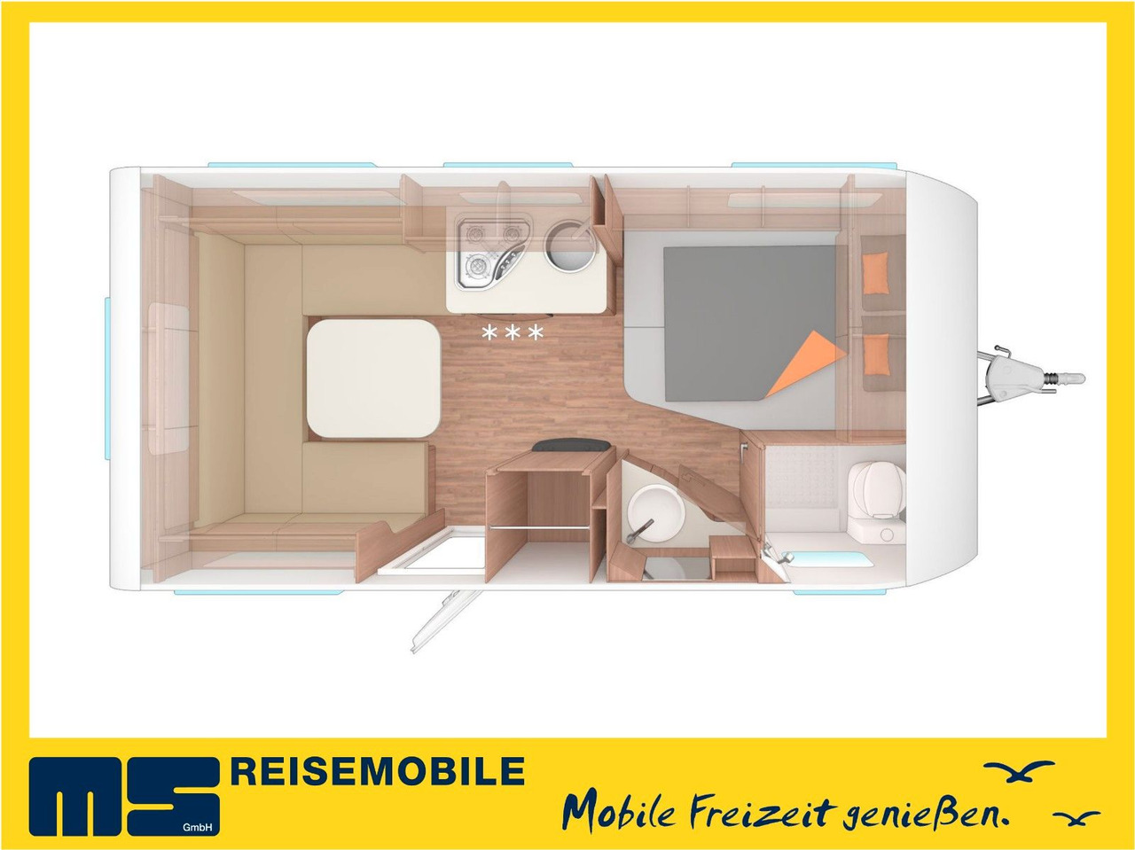 Weinsberg CARAONE 450 FU / -2026- / ADVANCED & SMART PAKET - Počitniška prikolica: slika 2 Weinsberg CARAONE 450 FU / -2026- / ADVANCED & SMART PAKET - Počitniška prikolica: slika 2