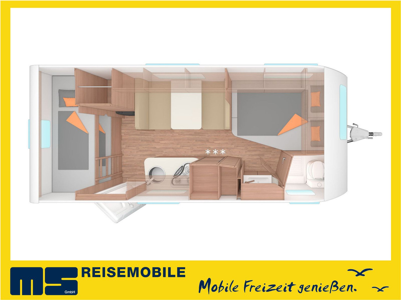 Weinsberg CARAONE 500 FDK -MODELL 2026- / 1700kg - Počitniška prikolica: slika 2 Weinsberg CARAONE 500 FDK -MODELL 2026- / 1700kg - Počitniška prikolica: slika 2