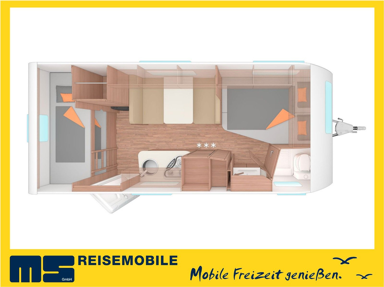 Weinsberg CARAONE 500 FDK -MODELL 2026- / 1700kg - Počitniška prikolica: slika 1 Weinsberg CARAONE 500 FDK -MODELL 2026- / 1700kg - Počitniška prikolica: slika 1
