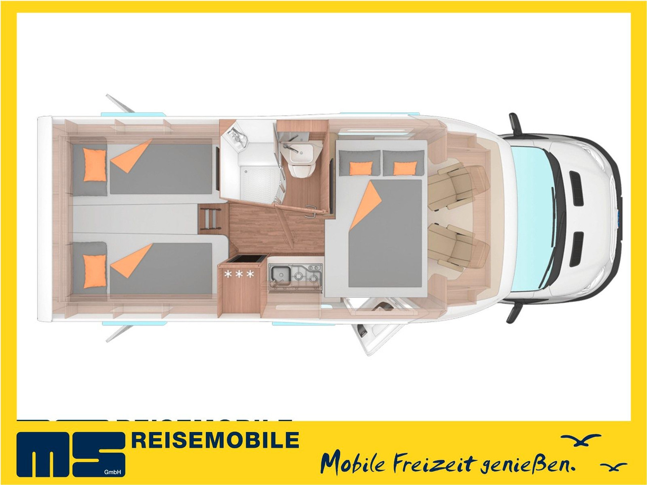 Weinsberg CARASUITE 650 MEG/155-DSG/EINZELBETTEN & HUBBETT - Polintegriran avtodom: slika 2 Weinsberg CARASUITE 650 MEG/155-DSG/EINZELBETTEN & HUBBETT - Polintegriran avtodom: slika 2