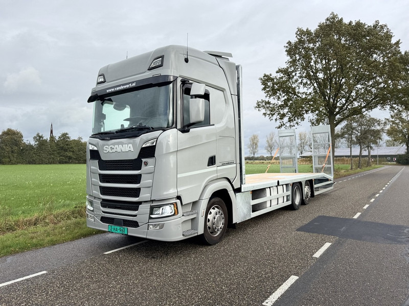 Scania S450 NGS 6X2 Machine Transporter / Oprij Vrachtwagen Euro 6 Automaat - Full Air - 2019 - APK 11-26 - Tovornjak avtotransporter: slika 1 Scania S450 NGS 6X2 Machine Transporter / Oprij Vrachtwagen Euro 6 Automaat - Full Air - 2019 - APK 11-26 - Tovornjak avtotransporter: slika 1