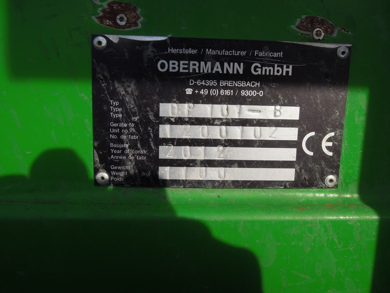 Obermann DP 101 B - Črpalka za vodo: slika 4 Obermann DP 101 B - Črpalka za vodo: slika 4
