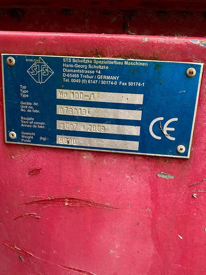 Črpalka za vodo STS Scheltzke HD 100 jetgrouting pump: slika 6