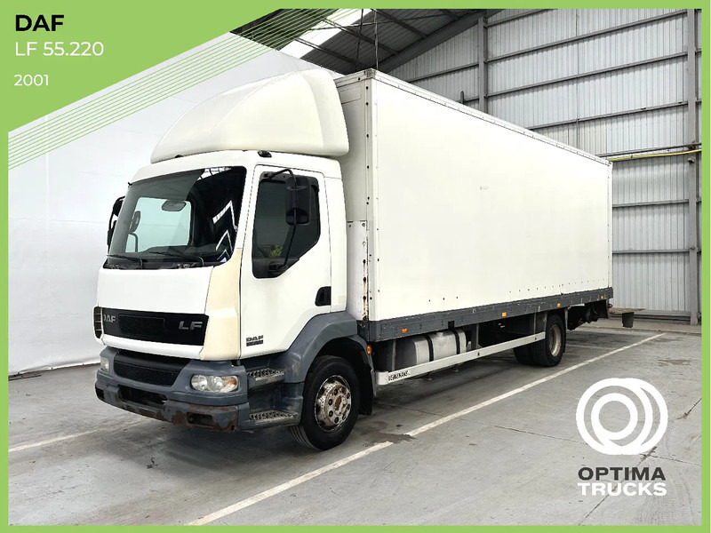 Tovornjak zabojnik DAF LF 55.220 AE45 LAMMES/LAMMES - BLATT / BLATT: slika 1