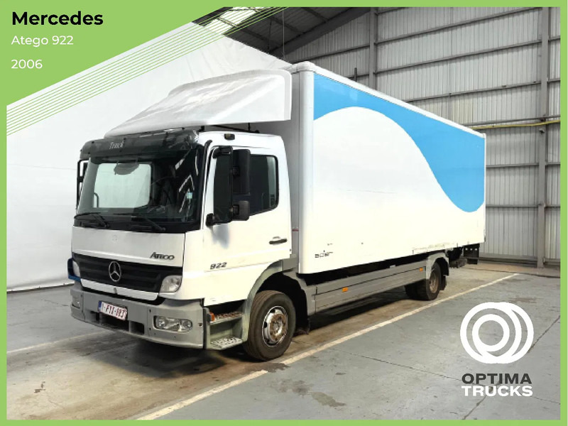 Mercedes-Benz Atego 922 DAUTEL LIFT / HAYON / BLATT-BLATT/LAMMES-LAMMES/ EURO3 / MANUAL - Tovornjak zabojnik: slika 1 Mercedes-Benz Atego 922 DAUTEL LIFT / HAYON / BLATT-BLATT/LAMMES-LAMMES/ EURO3 / MANUAL - Tovornjak zabojnik: slika 1