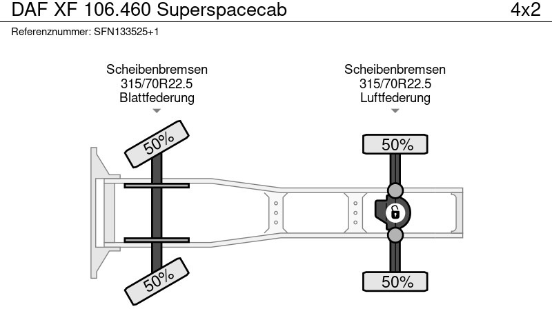Vlačilec DAF XF 106.460 Superspacecab: slika 14 Vlačilec DAF XF 106.460 Superspacecab: slika 14