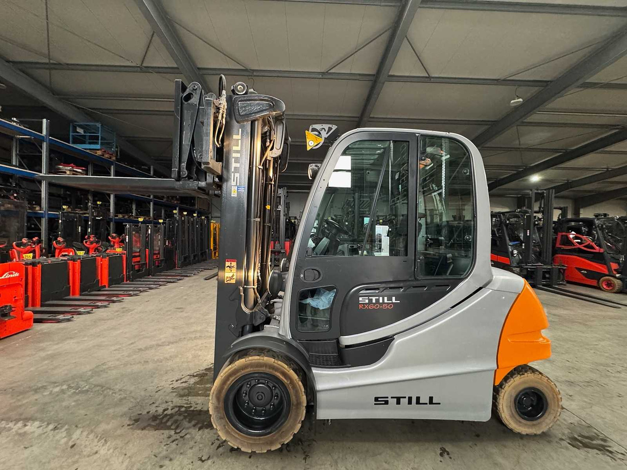 10/2025 SERVICE + UVV 11/2026 STILL RX60-50 5.000KG TRIPLEX 538CM 3.+4. VALVE ELECTRIC FORKLIFT 23.342 HOURS - Viličar: slika 1 10/2025 SERVICE + UVV 11/2026 STILL RX60-50 5.000KG TRIPLEX 538CM 3.+4. VALVE ELECTRIC FORKLIFT 23.342 HOURS - Viličar: slika 1