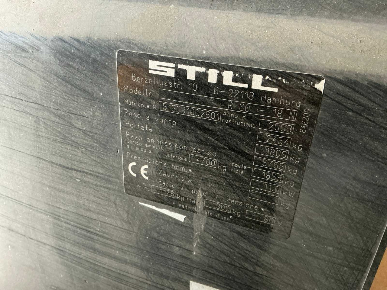 Viličar 2003 - STILL - R 60-18 - FORKLIFT: slika 17