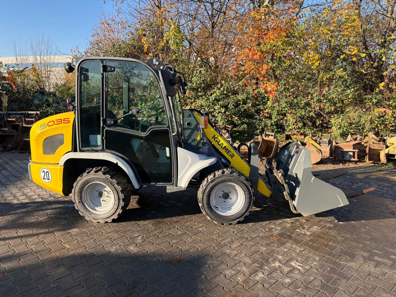 2019 5035 KRAMER-WERKE GMBH - COMPACT WHEEL LOADER - Kolesni nakladalec: slika 4 2019 5035 KRAMER-WERKE GMBH - COMPACT WHEEL LOADER - Kolesni nakladalec: slika 4