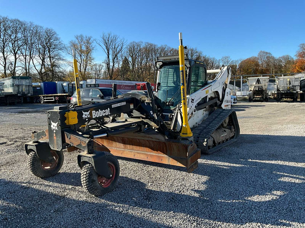 2020 BOBCAT T 870 + TRIMBLE GUIDED + GRADER 108 - Kompaktni nakladalnik na gosenicah: slika 1 2020 BOBCAT T 870 + TRIMBLE GUIDED + GRADER 108 - Kompaktni nakladalnik na gosenicah: slika 1