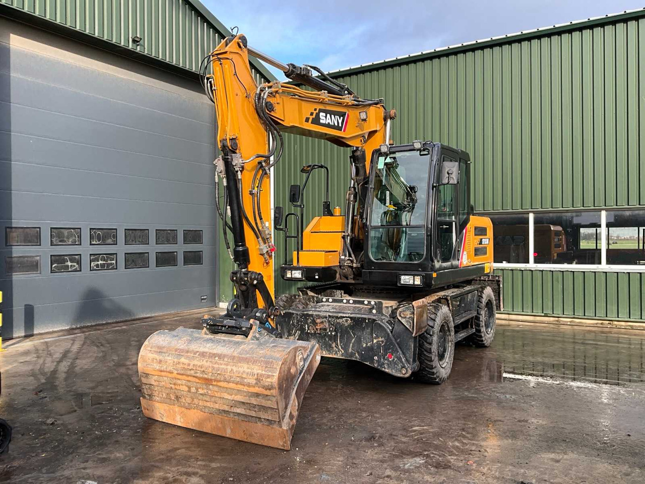 2023 SANY SY155W WHEELED EXCAVATOR - Bager na kolesih: slika 1 2023 SANY SY155W WHEELED EXCAVATOR - Bager na kolesih: slika 1