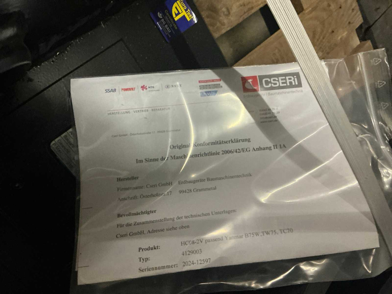 2024 YANMAR HC08-2V QUICK COUPLER, HYDR. - Kolesni nakladalec: slika 5 2024 YANMAR HC08-2V QUICK COUPLER, HYDR. - Kolesni nakladalec: slika 5