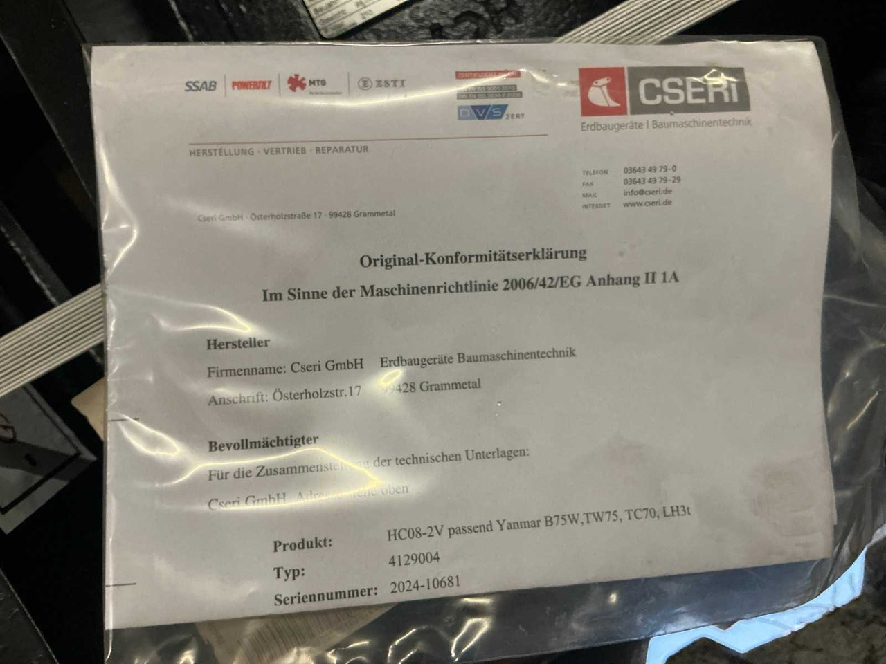 2024 YANMAR HCSW08-2V QUICK COUPLER, HYDR. - Kolesni nakladalec: slika 5 2024 YANMAR HCSW08-2V QUICK COUPLER, HYDR. - Kolesni nakladalec: slika 5