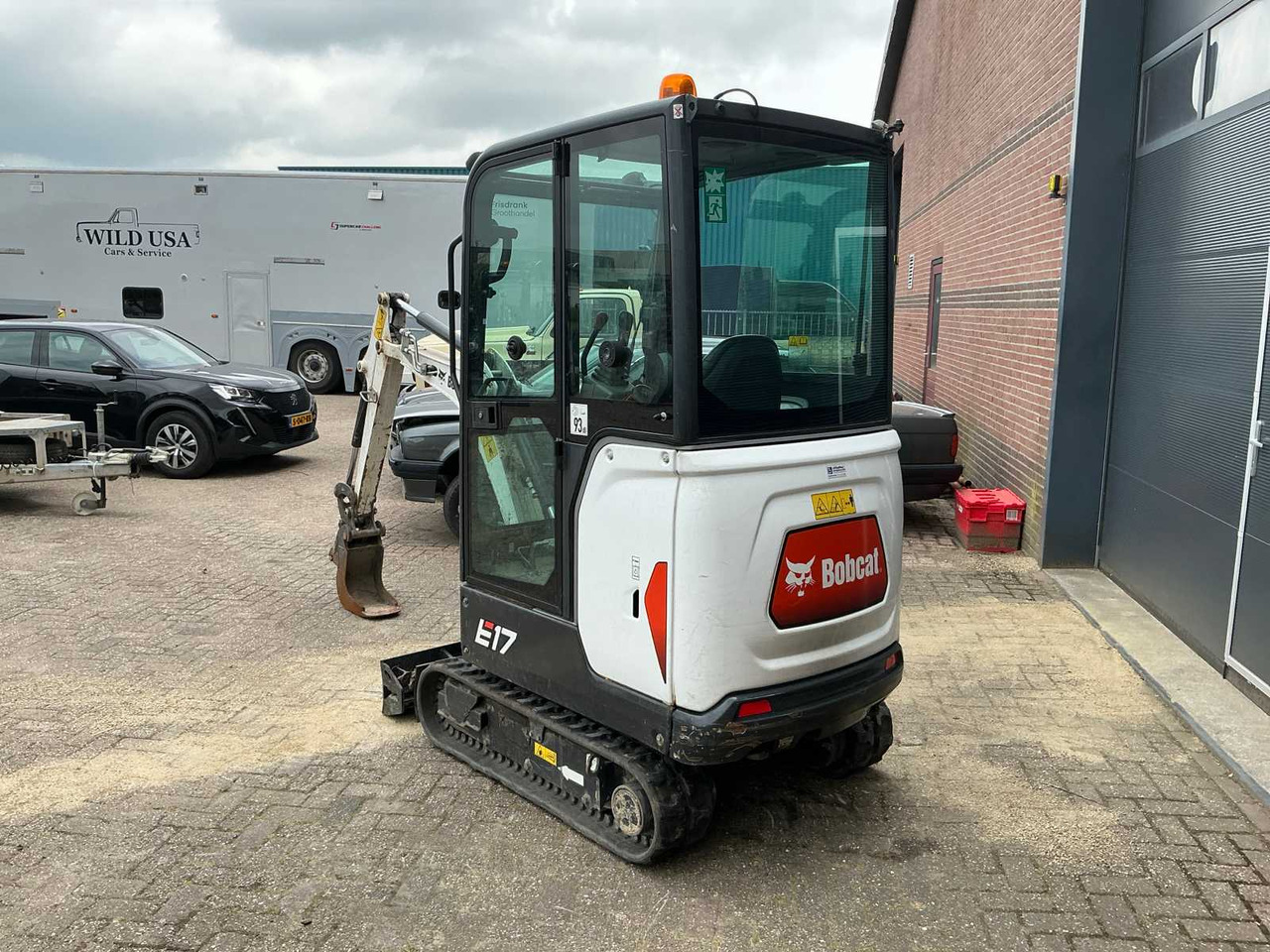 Bobcat E17 - Mini bager: slika 5 Bobcat E17 - Mini bager: slika 5