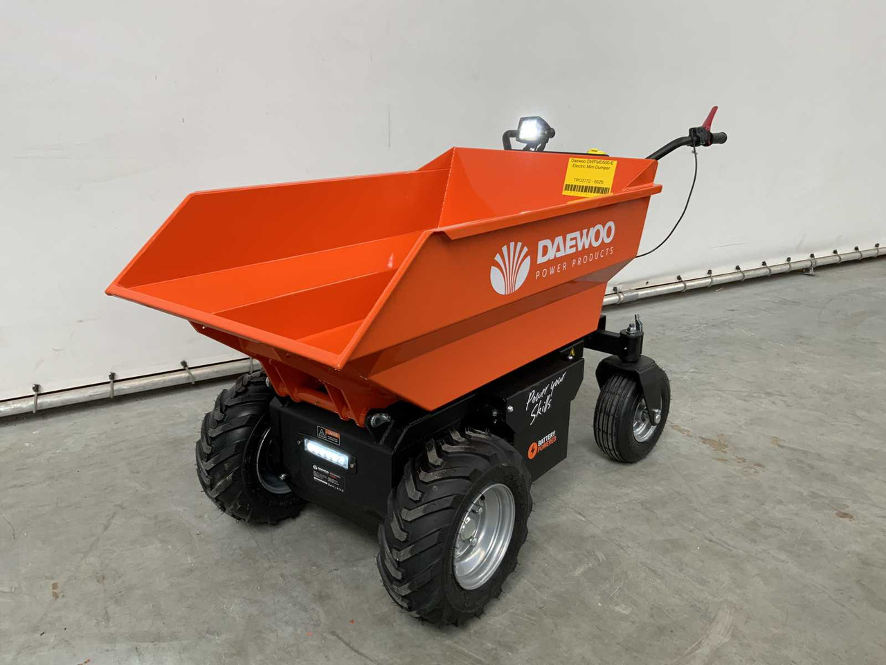 DAEWOO - 2025 - DWFMD500-E - ELECTRIC DUMPER - Mini demper: slika 2 DAEWOO - 2025 - DWFMD500-E - ELECTRIC DUMPER - Mini demper: slika 2