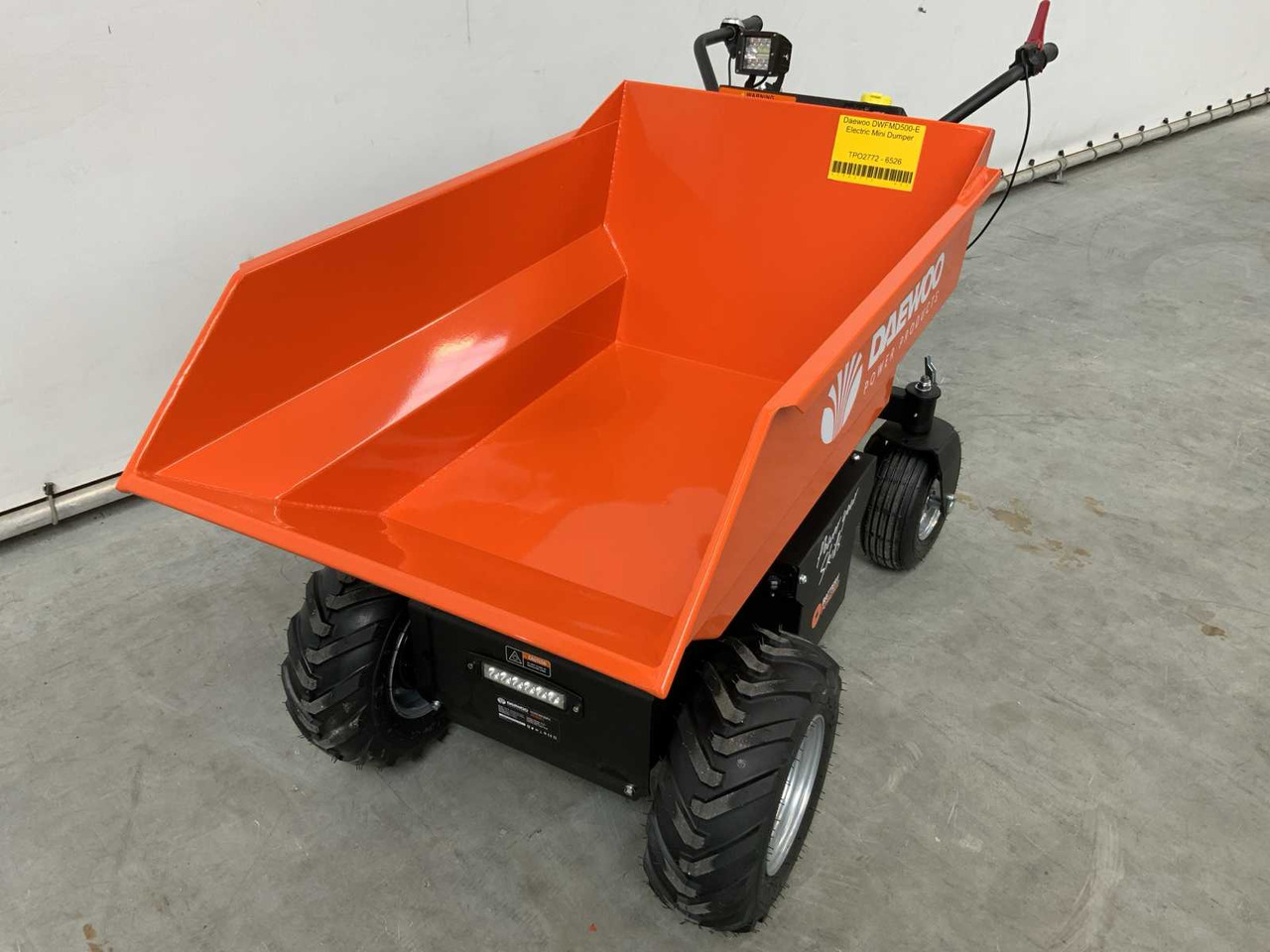 DAEWOO - 2025 - DWFMD500-E - ELECTRIC DUMPER - Mini demper: slika 5 DAEWOO - 2025 - DWFMD500-E - ELECTRIC DUMPER - Mini demper: slika 5