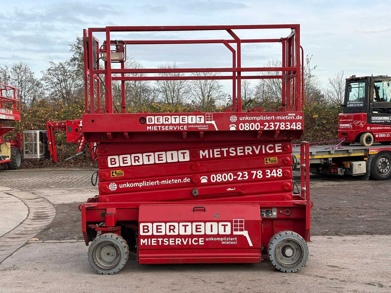 H.A.B. - S 142-12 E2WD - AERIAL WORK PLATFORMS - 2012 - Dvižna ploščad: slika 2 H.A.B. - S 142-12 E2WD - AERIAL WORK PLATFORMS - 2012 - Dvižna ploščad: slika 2