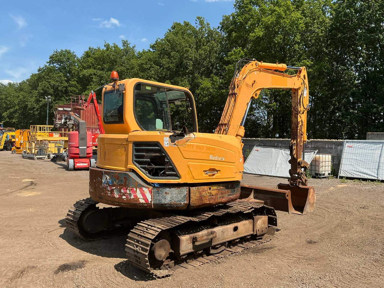 Hyundai Robex 80cr - Bager goseničar: slika 4 Hyundai Robex 80cr - Bager goseničar: slika 4