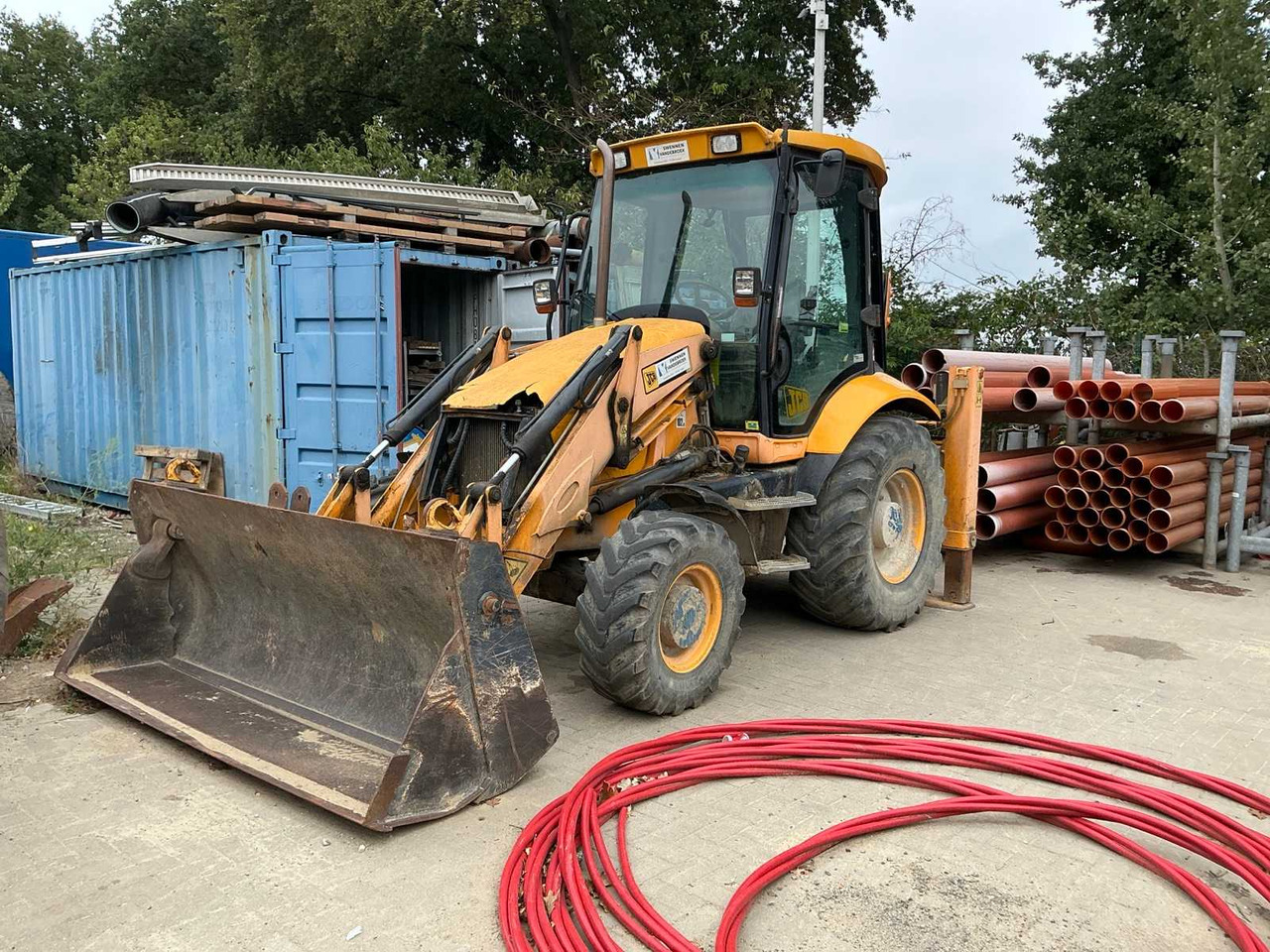 JCB 3CX-4T - Bager nakladalec: slika 1 JCB 3CX-4T - Bager nakladalec: slika 1