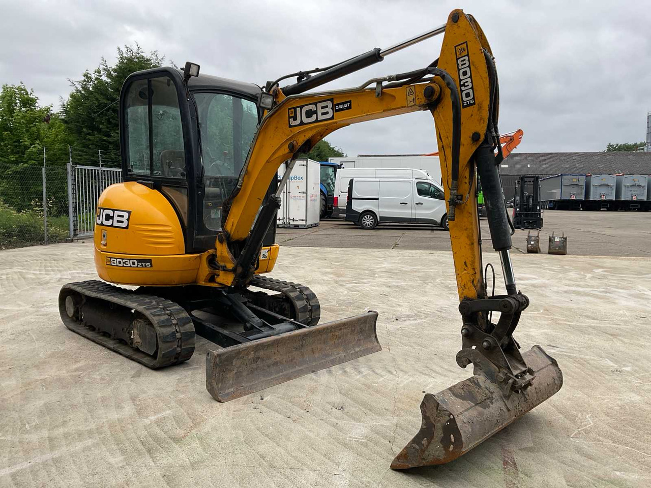 Bager goseničar JCB 8030ZTS: slika 7