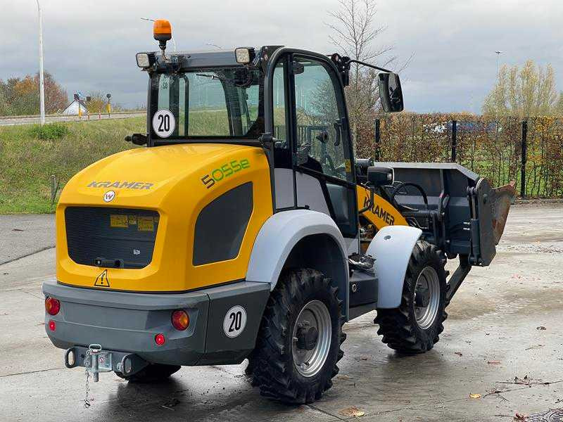 KRAMER - 5055E - WHEEL LOADER - 2020 - Kompaktni nakladalnik na gosenicah: slika 5 KRAMER - 5055E - WHEEL LOADER - 2020 - Kompaktni nakladalnik na gosenicah: slika 5