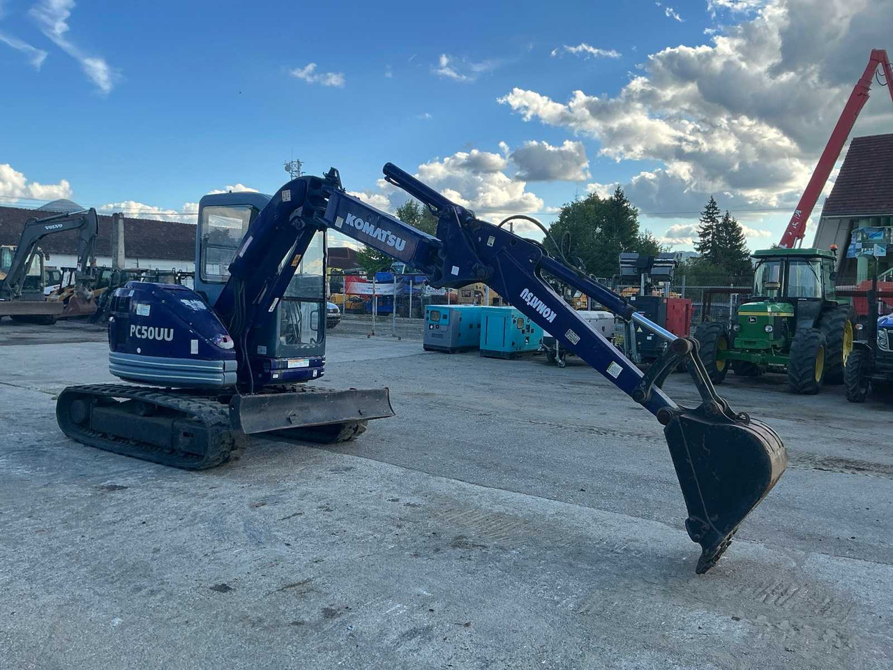 Komatsu KOMATSU - PC50 UU-2 - MINI-EXCAVATOR - 2005 - Mini bager: slika 4 Komatsu KOMATSU - PC50 UU-2 - MINI-EXCAVATOR - 2005 - Mini bager: slika 4