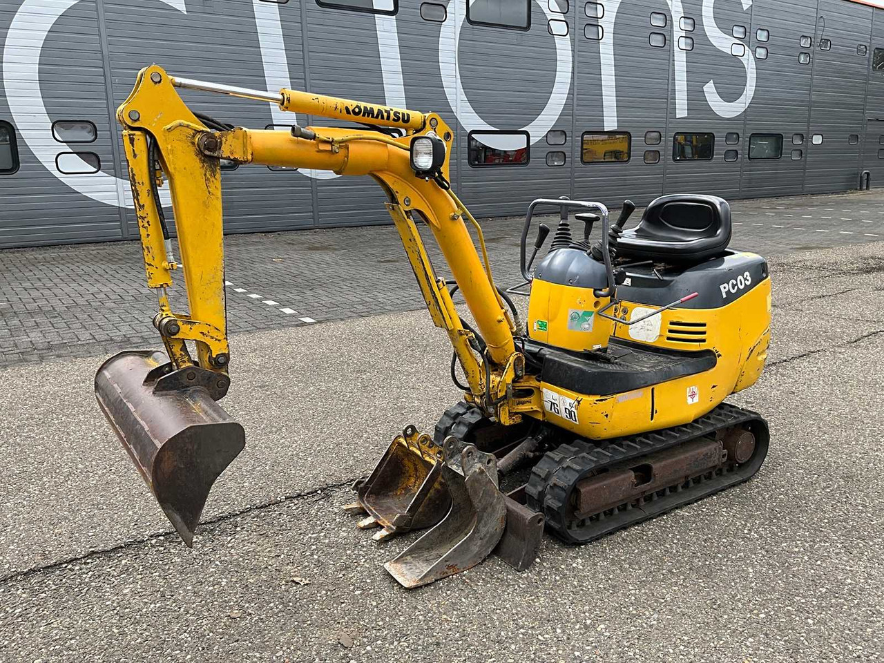 Komatsu PC03 - Mini bager: slika 1 Komatsu PC03 - Mini bager: slika 1