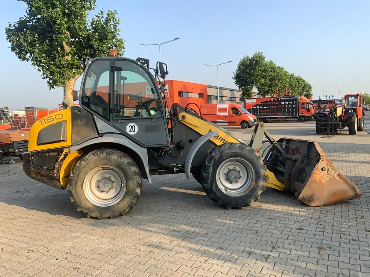 Kramer Allrad 1150 347-04 - Kolesni nakladalec: slika 4 Kramer Allrad 1150 347-04 - Kolesni nakladalec: slika 4