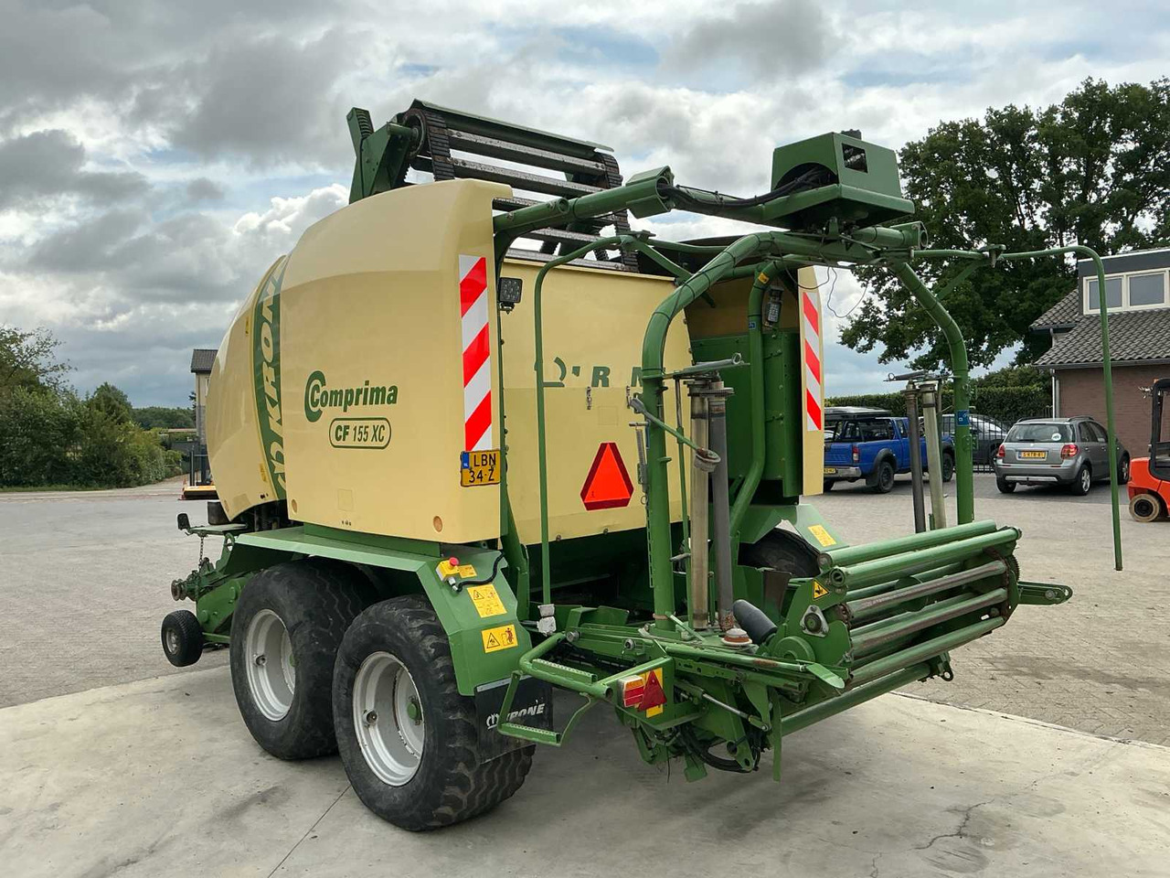Krone Comprima CF 155 XC - Balirka za okrogle bale: slika 3 Krone Comprima CF 155 XC - Balirka za okrogle bale: slika 3