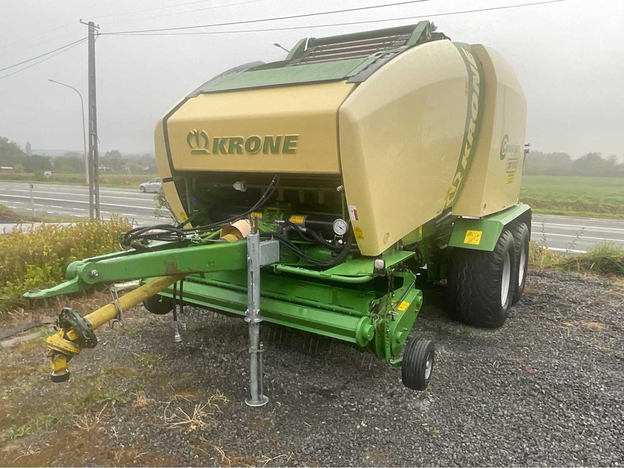 Krone Comprima CV 150 XC - Balirka za okrogle bale: slika 1 Krone Comprima CV 150 XC - Balirka za okrogle bale: slika 1