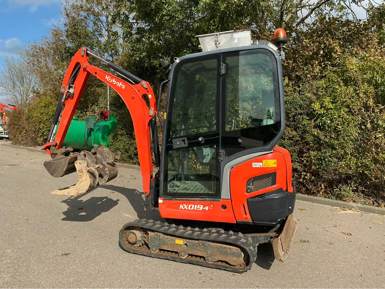 Kubota KX019-4 - Mini bager: slika 4 Kubota KX019-4 - Mini bager: slika 4