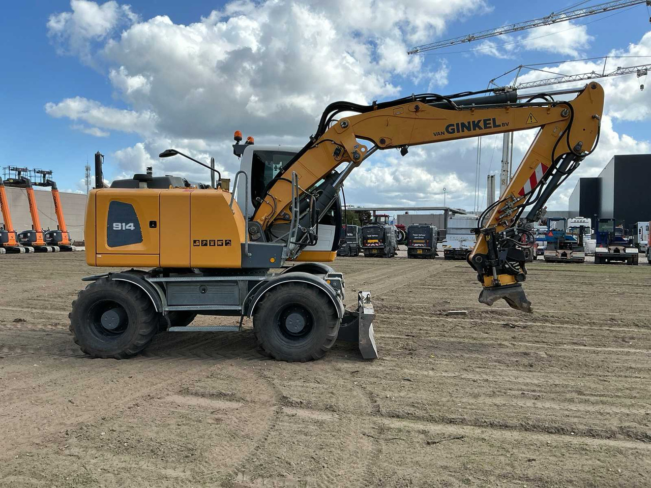 Liebherr A914 Litronic - Bager na kolesih: slika 4 Liebherr A914 Litronic - Bager na kolesih: slika 4