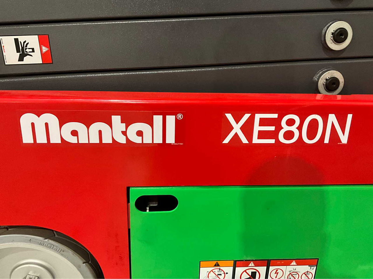 Dvižna ploščad Mantall XE80N: slika 17