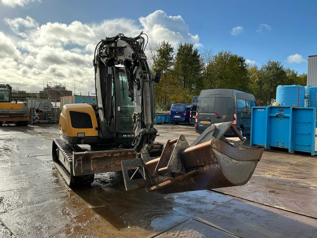 Mecalac 8MCR - Bager goseničar: slika 4 Mecalac 8MCR - Bager goseničar: slika 4