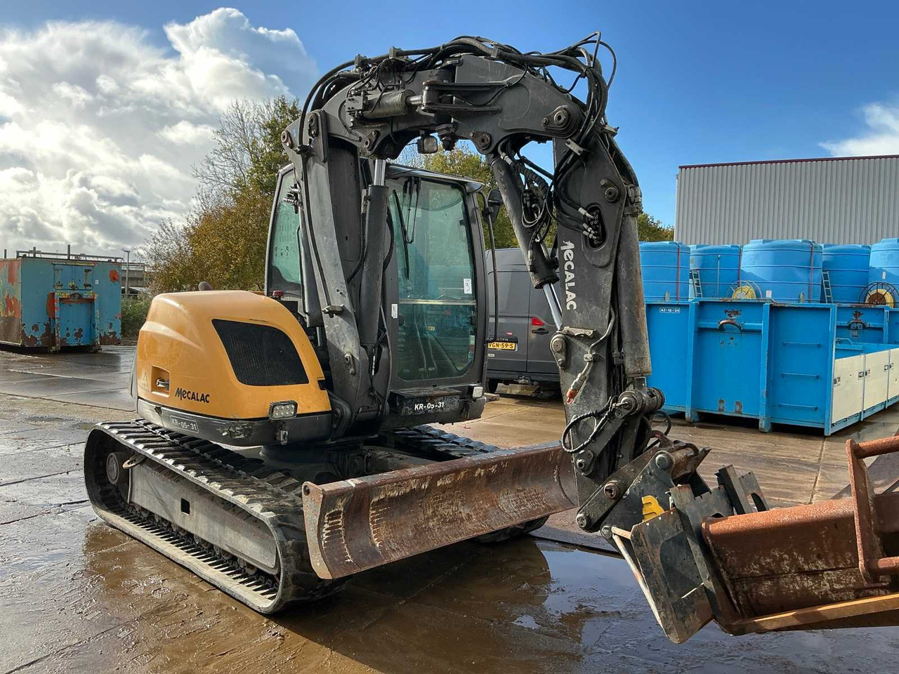 Mecalac 8MCR - Bager goseničar: slika 5 Mecalac 8MCR - Bager goseničar: slika 5