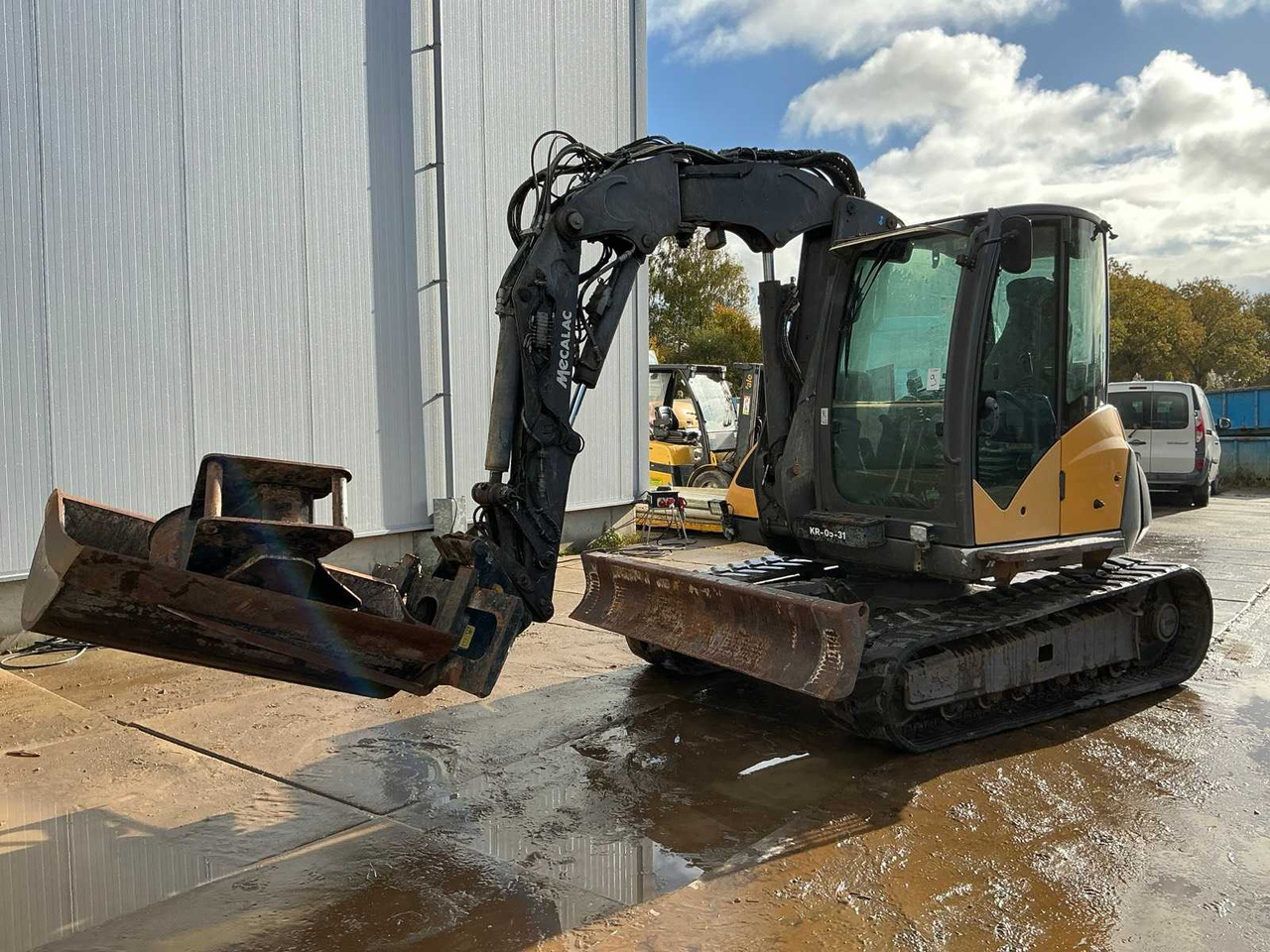 Mecalac 8MCR - Bager goseničar: slika 2 Mecalac 8MCR - Bager goseničar: slika 2