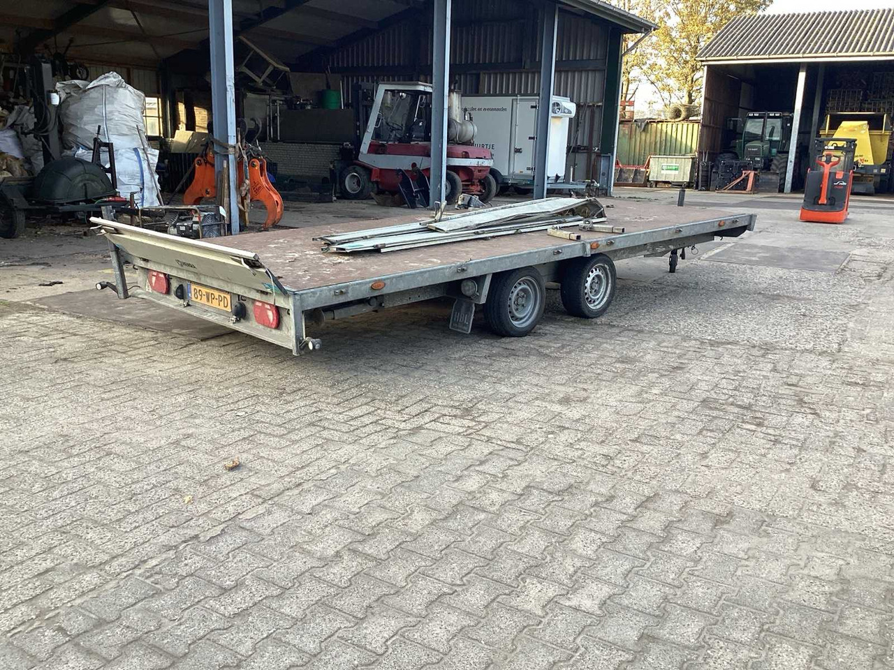 2016 HENRA PLATFORM TRAILER PL35ES TRAILER - Prikolica: slika 3 2016 HENRA PLATFORM TRAILER PL35ES TRAILER - Prikolica: slika 3