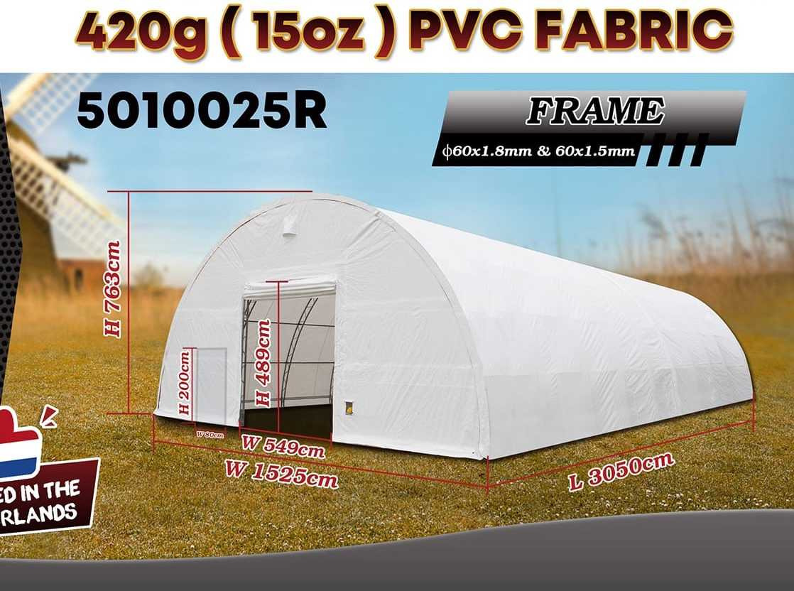 Rhino-Cross-Shelter 5010025R 30,5x15,25x7,625 m - Rezervoar za skladiščenje: slika 3 Rhino-Cross-Shelter 5010025R 30,5x15,25x7,625 m - Rezervoar za skladiščenje: slika 3