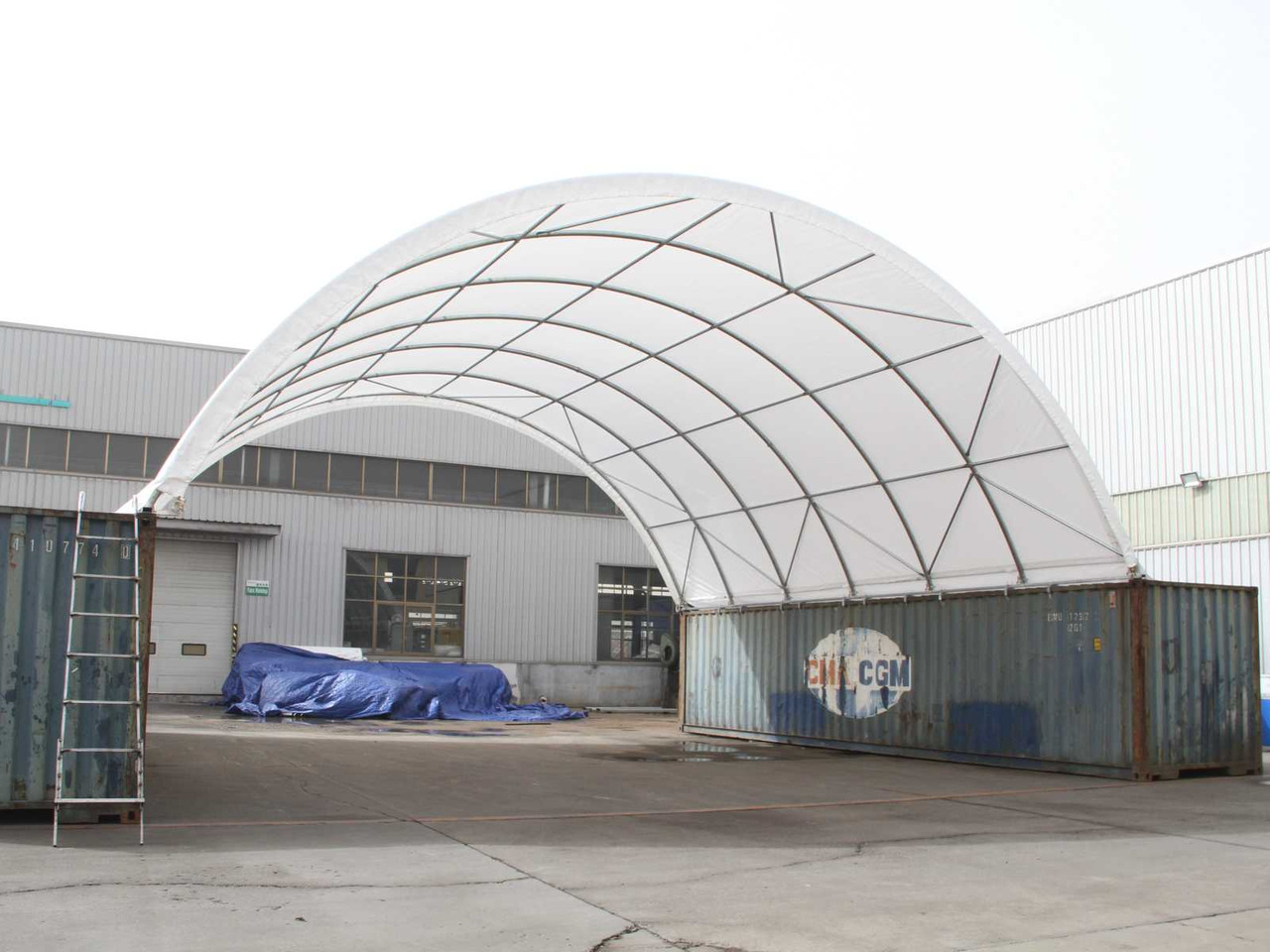 Rhino-Cross-Shelter C2640 - 12x8x3 m - Rezervoar za skladiščenje: slika 1 Rhino-Cross-Shelter C2640 - 12x8x3 m - Rezervoar za skladiščenje: slika 1