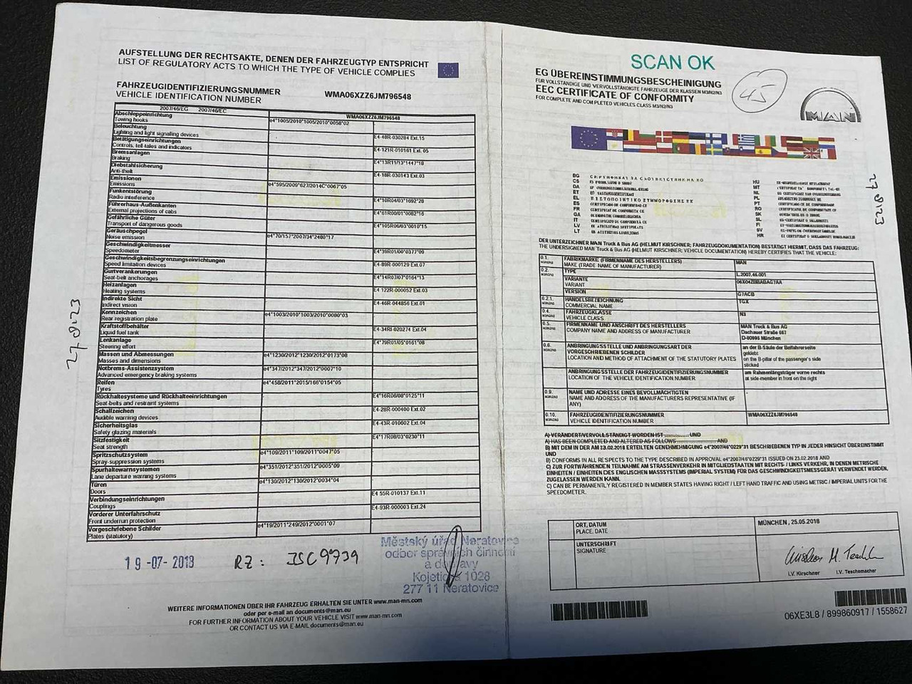 Tovornjak 2018 MAN TGX ADR TANK TRANSPORT TRUCK: slika 23