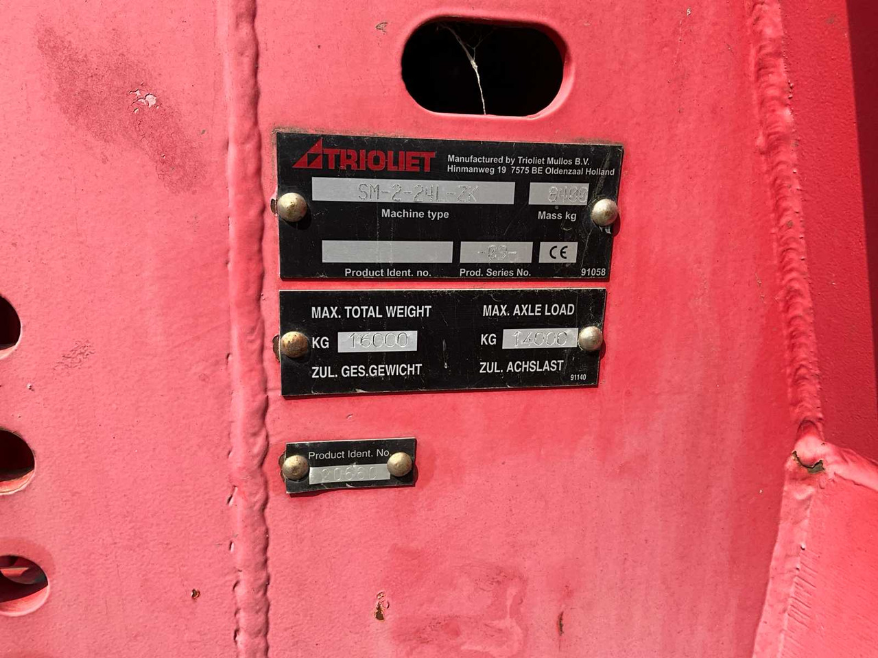 Mešalnik za krmo Trioliet SM-2-24L-ZK: slika 18