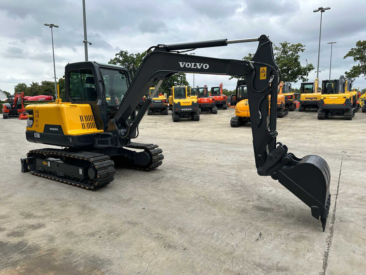 VOLVO EC55D - Bager goseničar: slika 3 VOLVO EC55D - Bager goseničar: slika 3