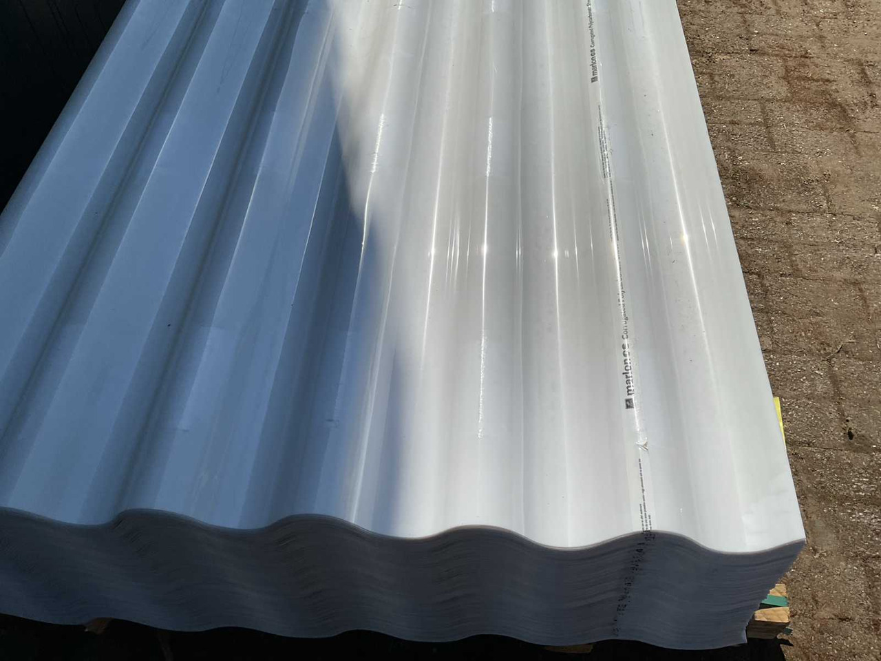 Van Boven Opaal F1 wit golf 51 mm 110 cm breed 1mm - Gradbena oprema: slika 4 Van Boven Opaal F1 wit golf 51 mm 110 cm breed 1mm - Gradbena oprema: slika 4
