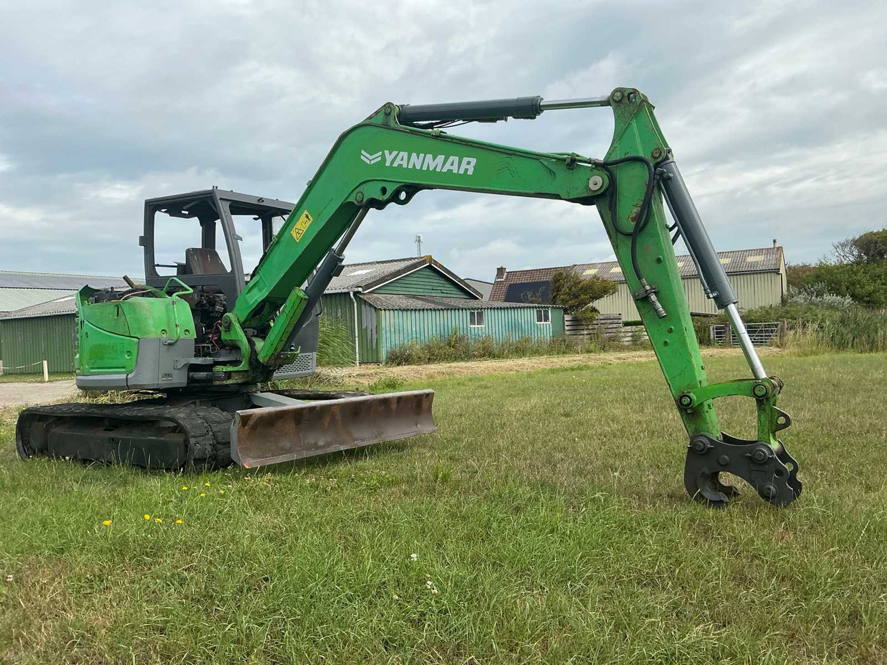 YANMAR VIO80U - Bager goseničar: slika 4 YANMAR VIO80U - Bager goseničar: slika 4