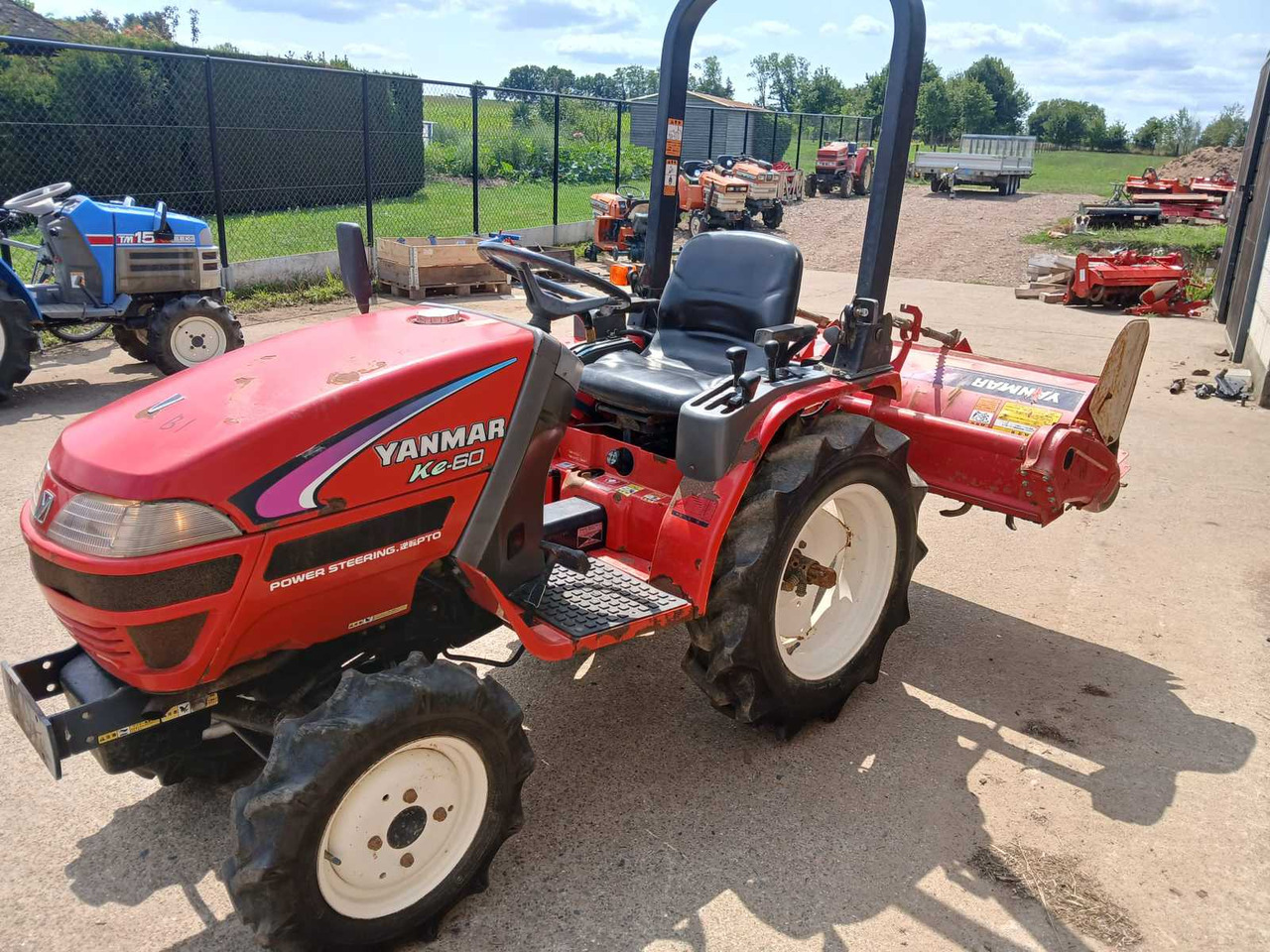 Yanmar Ke-60 - Mini traktor: slika 1 Yanmar Ke-60 - Mini traktor: slika 1