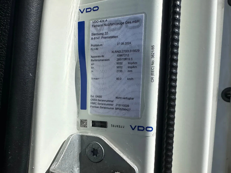 DAF LF 260 LF260.16 EURO6. 2022. Schuifzeil bakwagen met Laadklep. lizing DAF LF 260 LF260.16 EURO6. 2022. Schuifzeil bakwagen met Laadklep.: slika 8