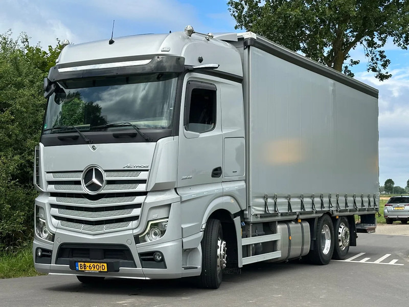 Mercedes-Benz Actros ACTROS 2545LL EURO6. 2021. Schuifzeil Bakwagen met Laadklep. - Tovornjak s ponjavo: slika 1 Mercedes-Benz Actros ACTROS 2545LL EURO6. 2021. Schuifzeil Bakwagen met Laadklep. - Tovornjak s ponjavo: slika 1