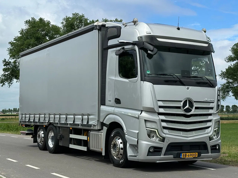 Mercedes-Benz Actros ACTROS 2545LL EURO6. 2021. Schuifzeil Bakwagen met Laadklep. - Tovornjak s ponjavo: slika 2 Mercedes-Benz Actros ACTROS 2545LL EURO6. 2021. Schuifzeil Bakwagen met Laadklep. - Tovornjak s ponjavo: slika 2