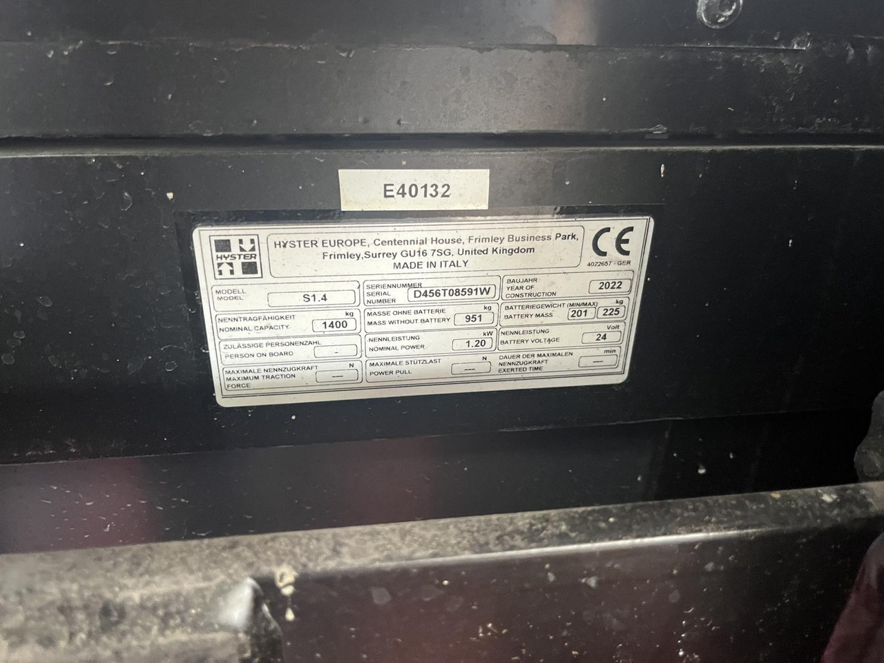 Hyster S1.4 - Stroj za zlaganje: slika 5 Hyster S1.4 - Stroj za zlaganje: slika 5