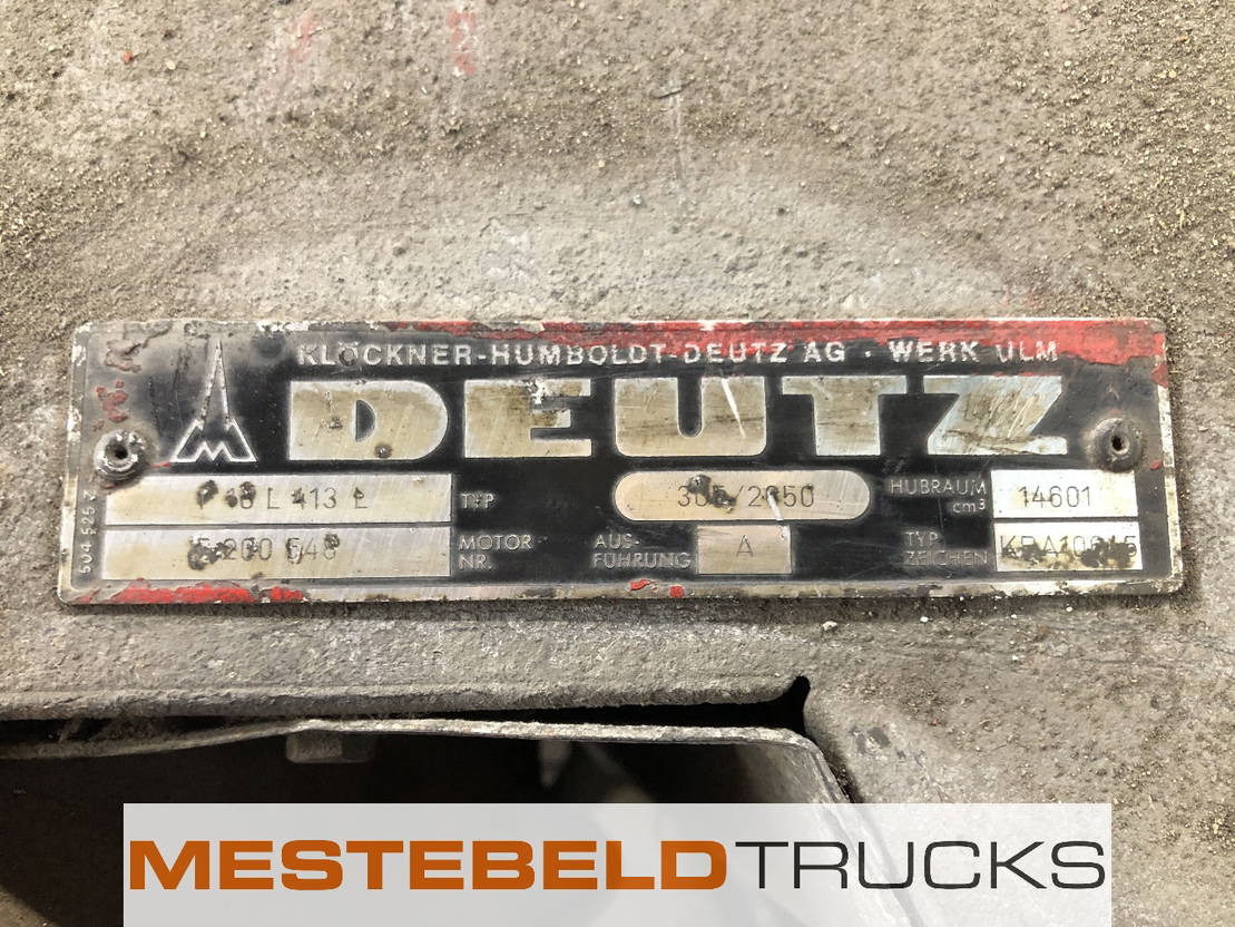 Iveco Motor F10 L 413 Deutz 10 cilinder - Motor za Tovornjak: slika 5 Iveco Motor F10 L 413 Deutz 10 cilinder - Motor za Tovornjak: slika 5